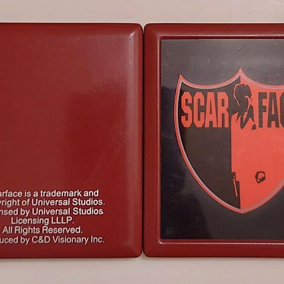 Universal Studios SCARFACE Rare Cigarette Case Smoke Holder Official Licensed - Picture 3 of 4